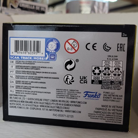 Disney Villains Pop!‎ Captain Hook (Blacklight) Vinyl Figure Hot Topic Exclusive - Picture 6 of 6